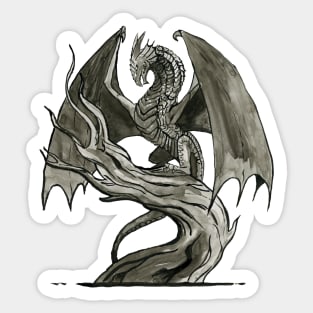 Tree Wyvern Sticker